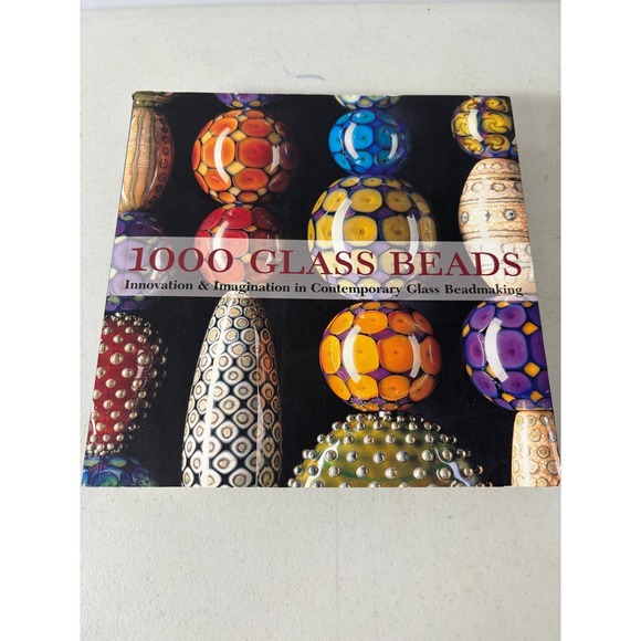 1000 Glass Beads Book Innovation Imagination Contemporary Glass Beadmaking - Picture 1 of 13